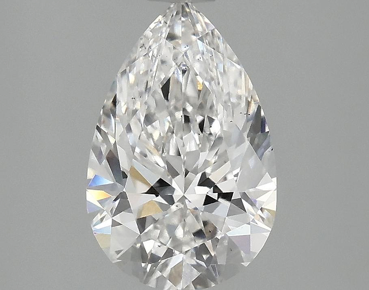 2.02 Carat Pear Shaped Ideal Cut VS2 IGI Certified Lab Grown Diamond