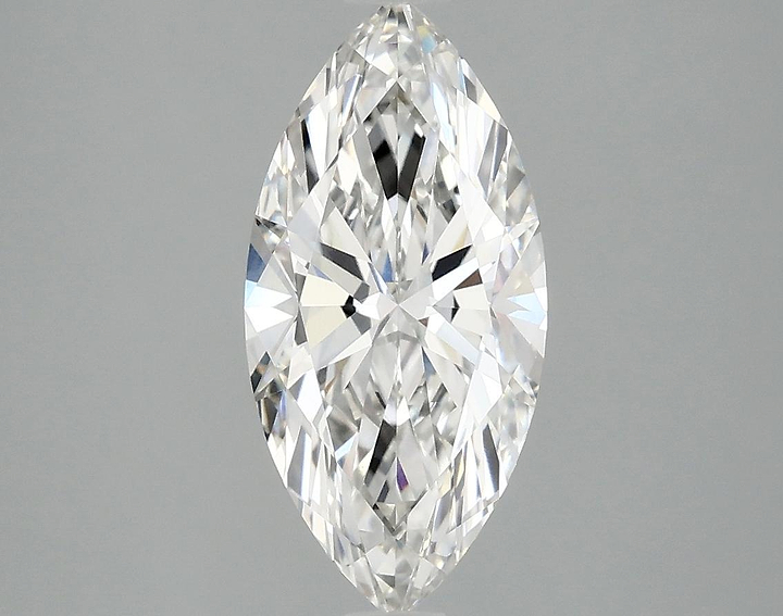 2.02 Carat Marquise Shaped Excellent Cut VVS2 IGI Certified Lab Grown Diamond