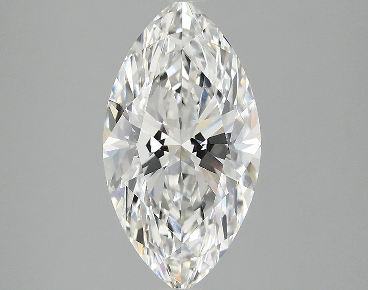 2.59 Carat Marquise Shaped Excellent Cut VS1 IGI Certified Lab Grown Diamond