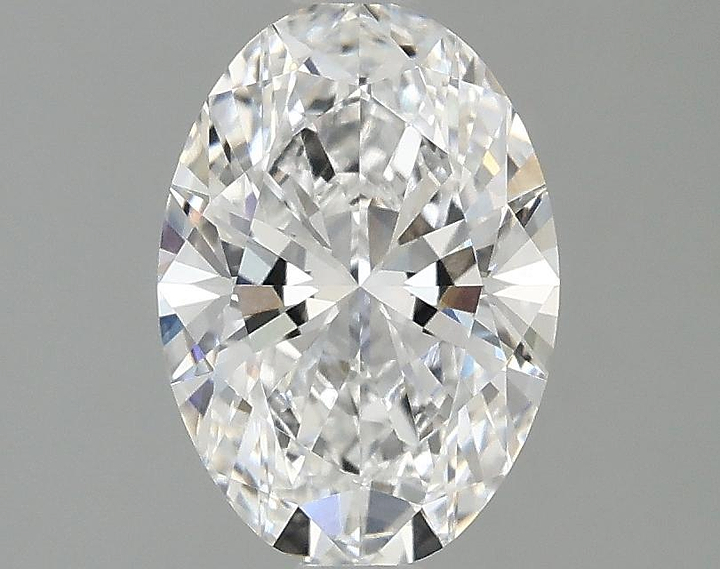 1.54 Carat Oval Shaped Ideal Cut VVS2 IGI Certified Lab Grown Diamond