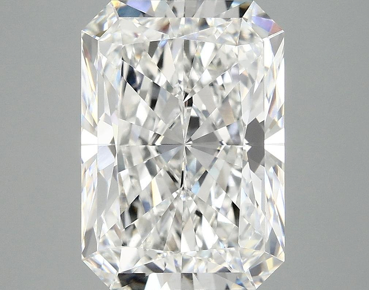 4.97 Carat Radiant Shaped Ideal Cut VVS2 IGI Certified Lab Grown Diamond