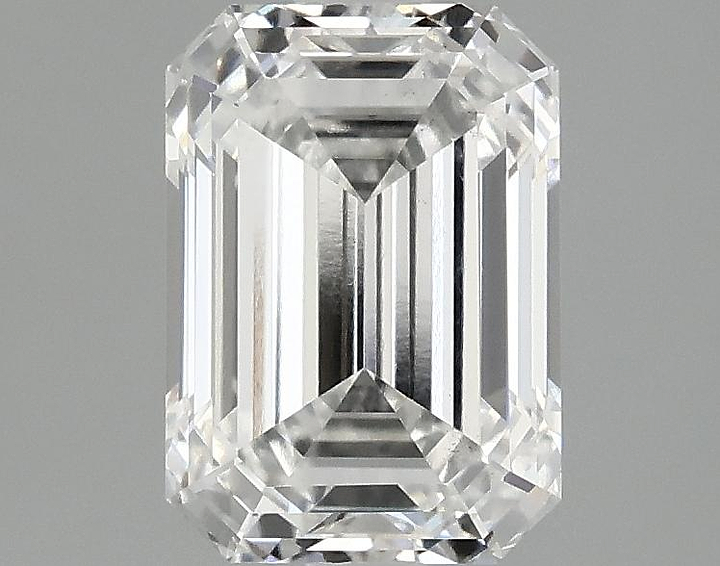 2.09 Carat Emerald Shaped Ideal Cut VS2 IGI Certified Lab Grown Diamond