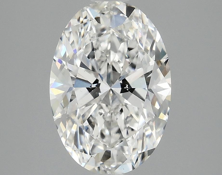 2.52 Carat Oval Shaped Ideal Cut VS2 IGI Certified Lab Grown Diamond
