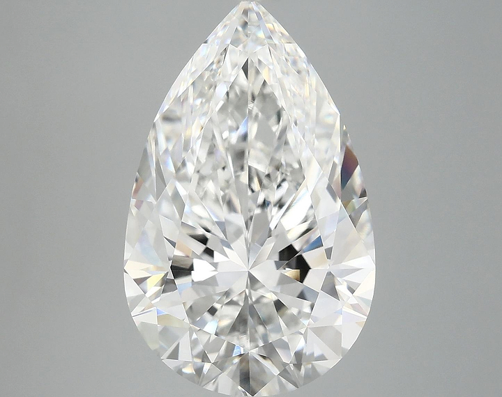 7.18 Carat Pear Shaped Ideal Cut VVS2 IGI Certified Lab Grown Diamond