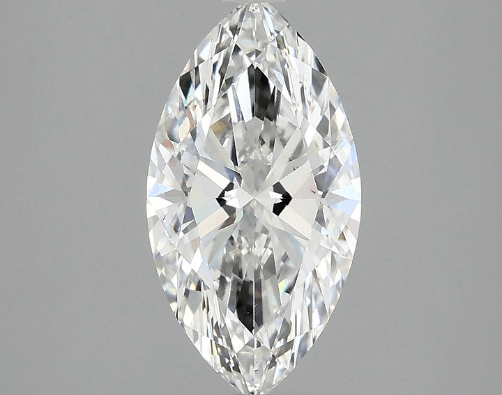1.92 Carat Marquise Shaped Excellent Cut VS2 IGI Certified Lab Grown Diamond