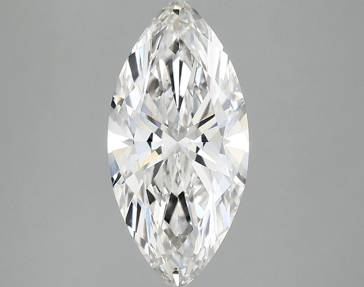 2.37 Carat Marquise Shaped Excellent Cut VS1 IGI Certified Lab Grown Diamond