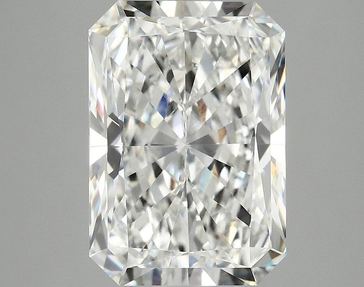 4.17 Carat Radiant Shaped Ideal Cut VVS2 IGI Certified Lab Grown Diamond