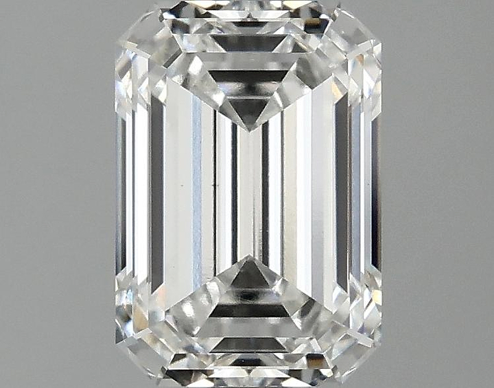 2.06 Carat Emerald Shaped Ideal Cut VVS2 IGI Certified Lab Grown Diamond