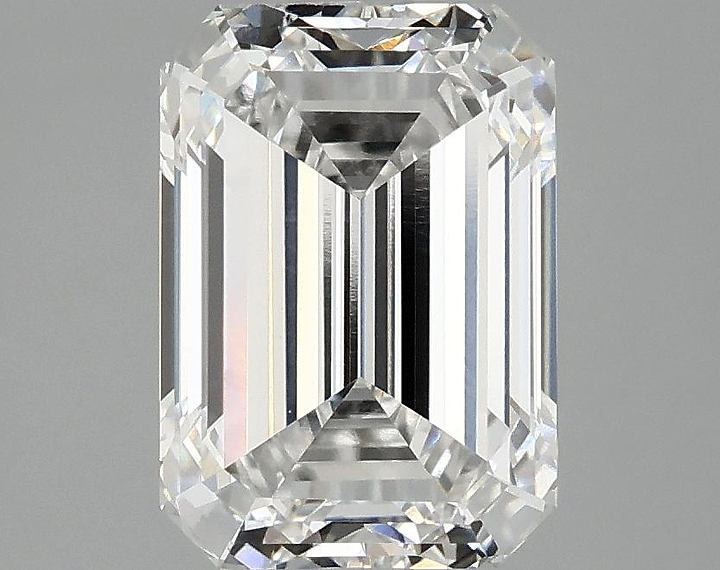 3.01 Carat Emerald Shaped Ideal Cut VS1 IGI Certified Lab Grown Diamond