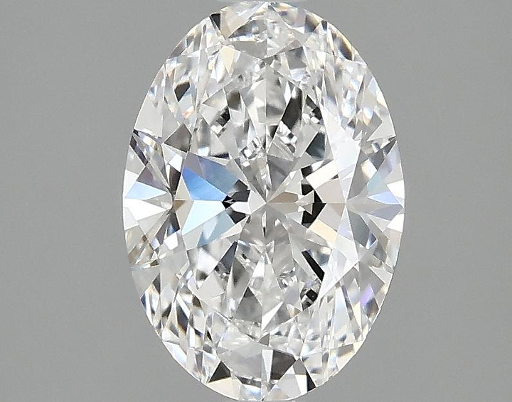 1.55 Carat Oval Shaped Ideal Cut VVS2 IGI Certified Lab Grown Diamond