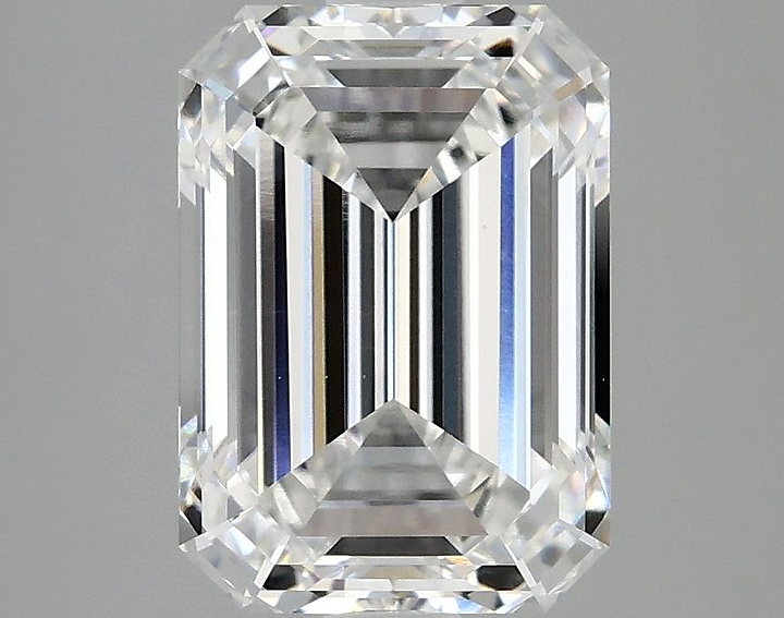 3.09 Carat Emerald Shaped Ideal Cut VS1 IGI Certified Lab Grown Diamond