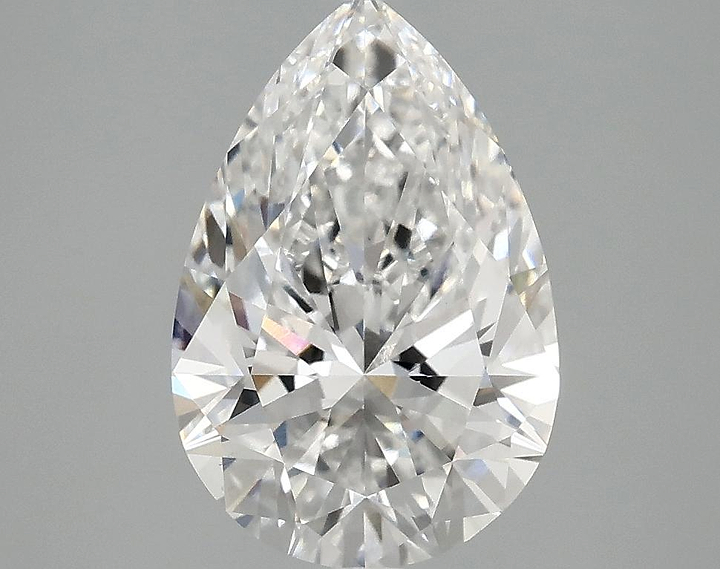 2.51 Carat Pear Shaped Excellent Cut VS1 IGI Certified Lab Grown Diamond