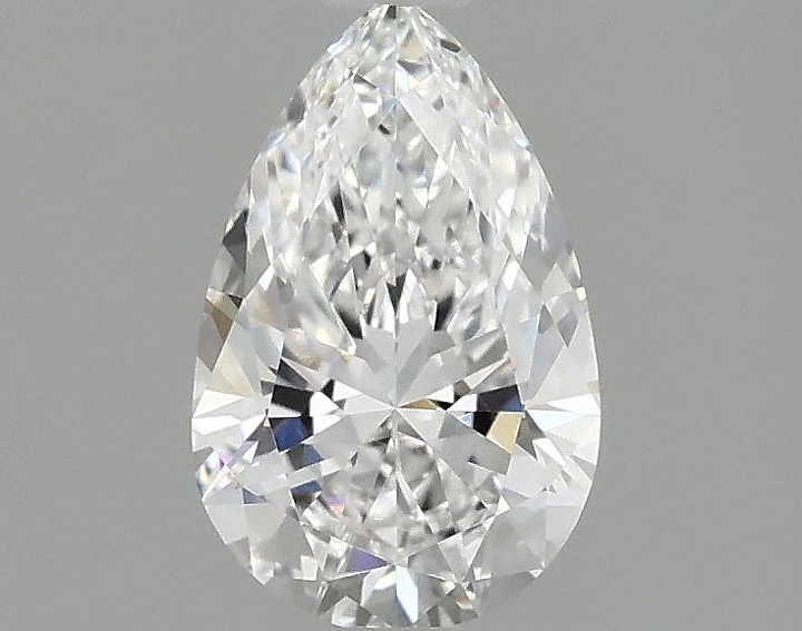 0.98 Carat Pear Shaped Ideal Cut VVS2 IGI Certified Lab Grown Diamond
