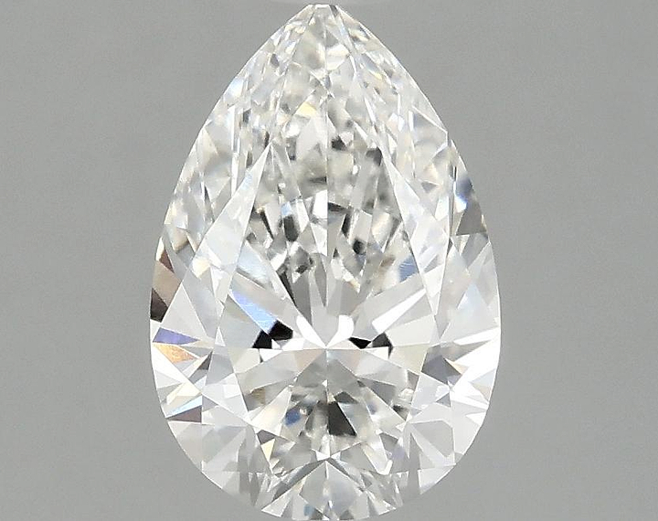 1.55 Carat Pear Shaped Excellent Cut VVS2 IGI Certified Lab Grown Diamond