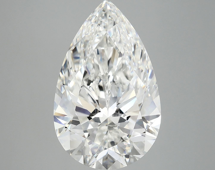 7.06 Carat Pear Shaped Ideal Cut VS1 IGI Certified Lab Grown Diamond