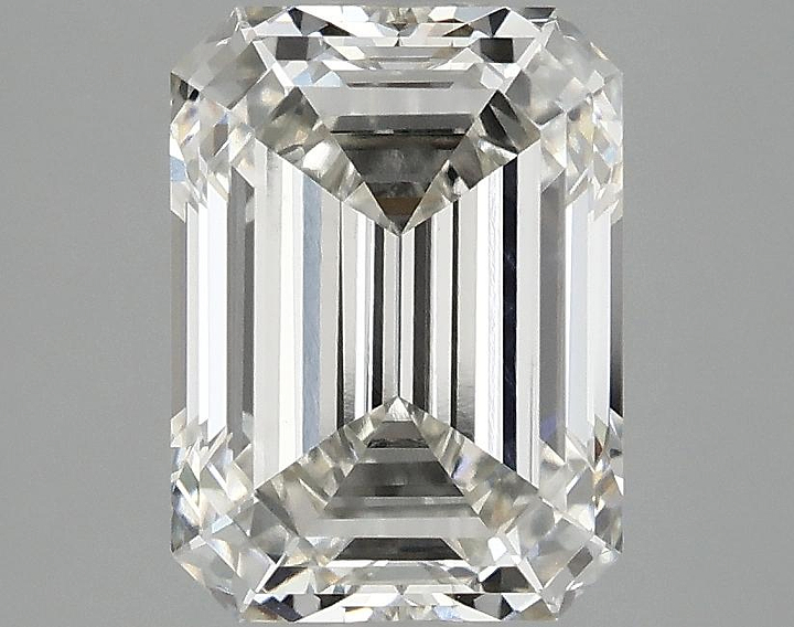 3.03 Carat Emerald Shaped Excellent Cut VS1 IGI Certified Lab Grown Diamond