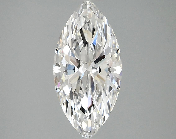 2.1 Carat Marquise Shaped Excellent Cut VS1 IGI Certified Lab Grown Diamond