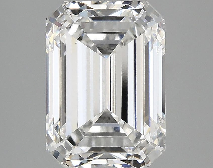 3.2 Carat Emerald Shaped Excellent Cut VS1 IGI Certified Lab Grown Diamond