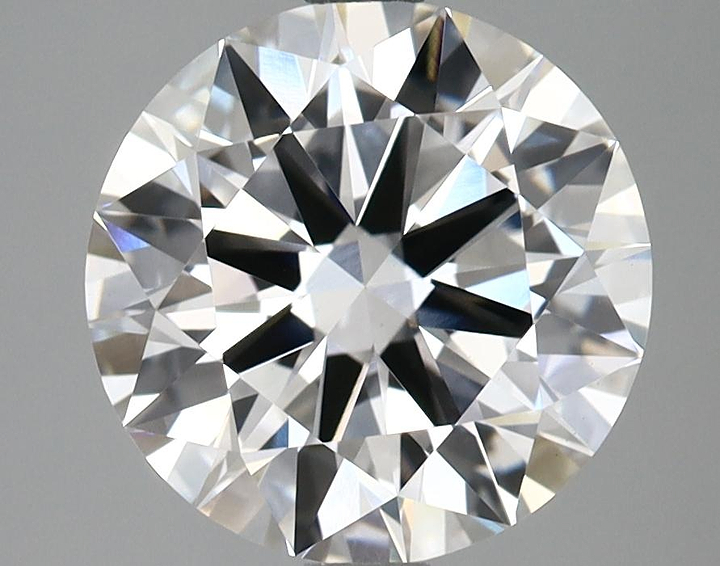 3.02 Carat Round Shaped Ideal Cut VVS2 IGI Certified Lab Grown Diamond