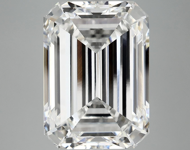 12.23 Carat Emerald Shaped Ideal Cut VVS2 IGI Certified Lab Grown Diamond