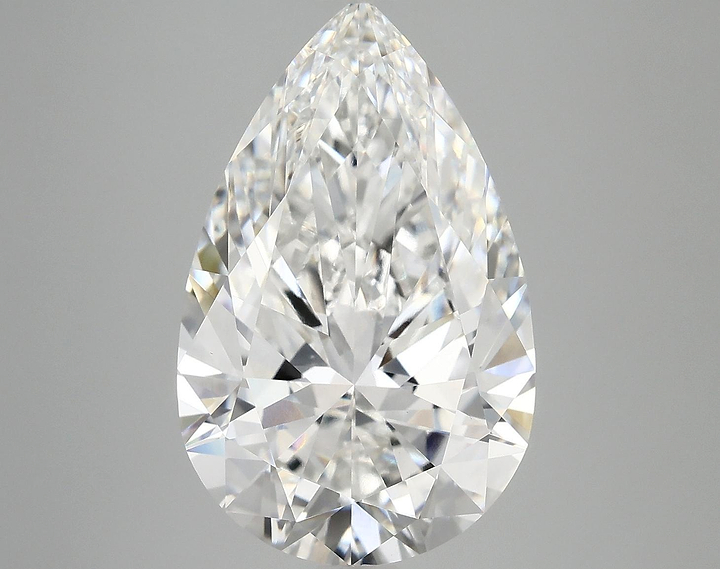 6.94 Carat Pear Shaped Ideal Cut VVS2 IGI Certified Lab Grown Diamond