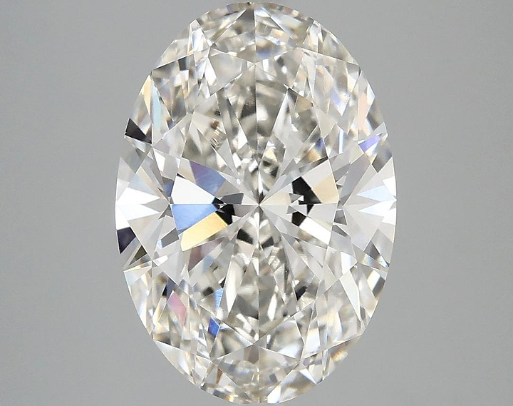 3.84 Carat Oval Shaped Ideal Cut VVS2 IGI Certified Lab Grown Diamond