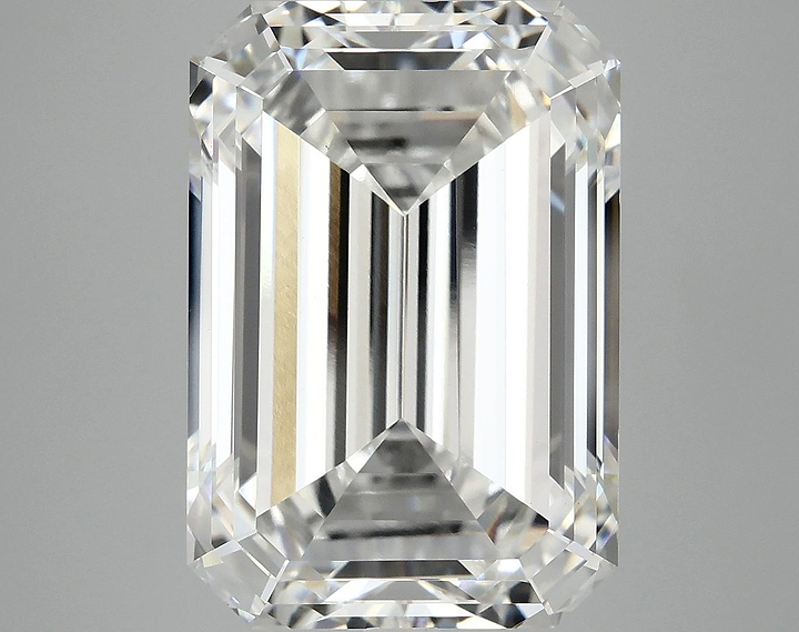 12.23 Carat Emerald Shaped Ideal Cut VS1 IGI Certified Lab Grown Diamond