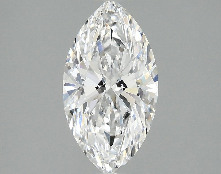 1.47 Carat Marquise Shaped Excellent Cut VVS2 IGI Certified Lab Grown Diamond