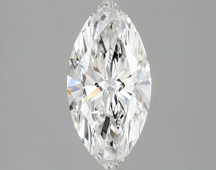 1.28 Carat Marquise Shaped Excellent Cut VVS2 IGI Certified Lab Grown Diamond