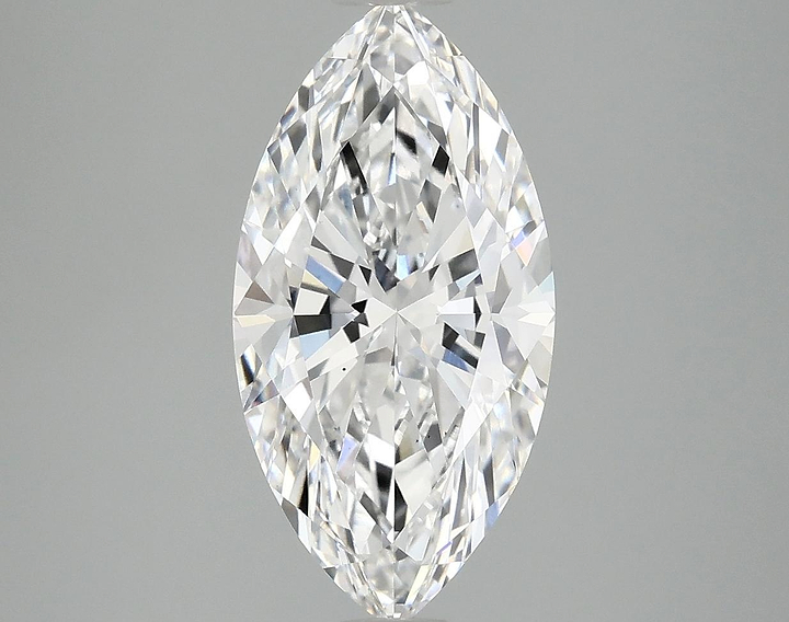 2.98 Carat Marquise Shaped Ideal Cut VS1 IGI Certified Lab Grown Diamond