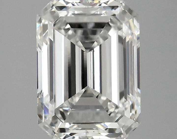 3.02 Carat Emerald Shaped Excellent Cut VS2 IGI Certified Lab Grown Diamond