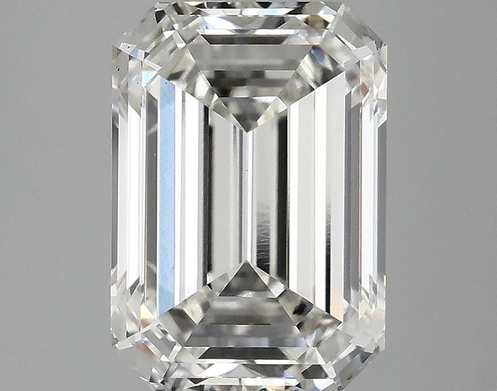 3.5 Carat Emerald Shaped Ideal Cut VS1 IGI Certified Lab Grown Diamond