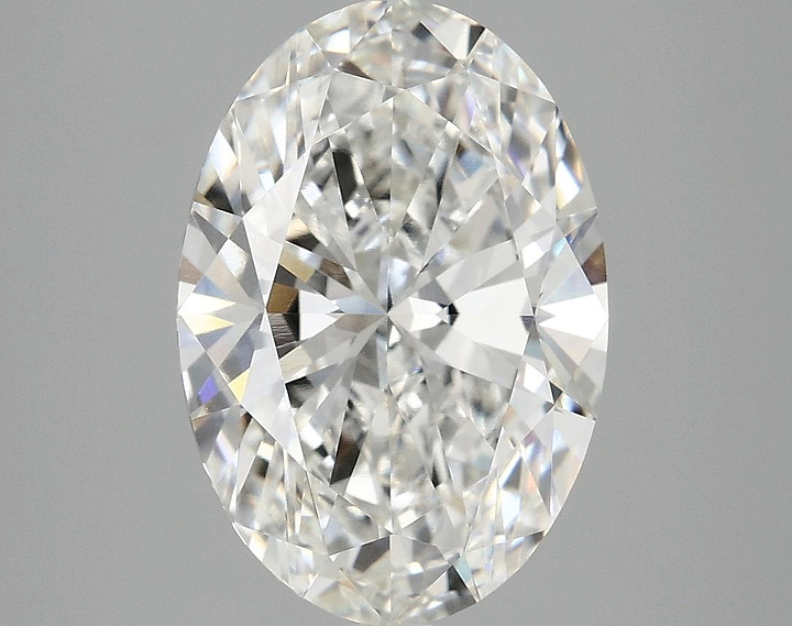 4.01 Carat Oval Shaped Ideal Cut VVS2 IGI Certified Lab Grown Diamond