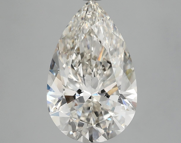 5.08 Carat Pear Shaped Ideal Cut VS1 IGI Certified Lab Grown Diamond