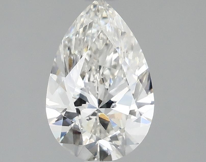 1.47 Carat Pear Shaped Excellent Cut VVS2 IGI Certified Lab Grown Diamond