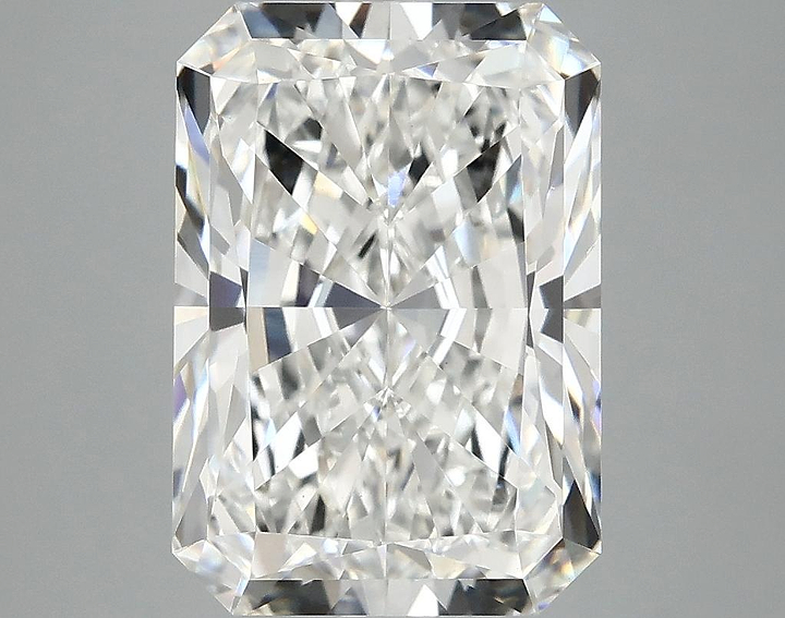 4.98 Carat Radiant Shaped Ideal Cut VVS2 IGI Certified Lab Grown Diamond
