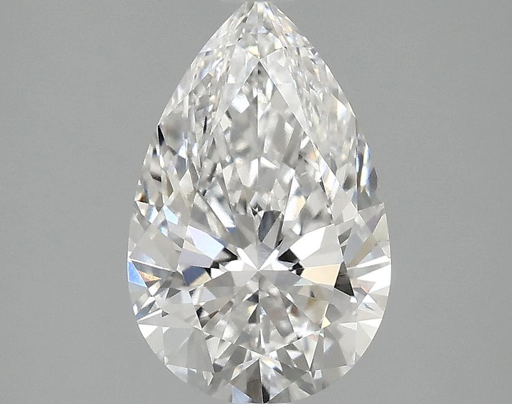 2.08 Carat Pear Shaped Ideal Cut VS1 IGI Certified Lab Grown Diamond