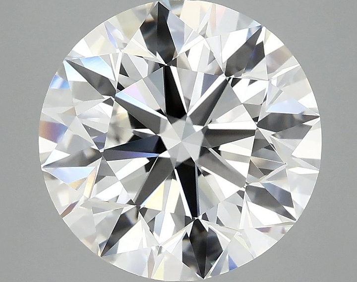 5.0 Carat Round Shaped Excellent Cut VVS2 IGI Certified Lab Grown Diamond