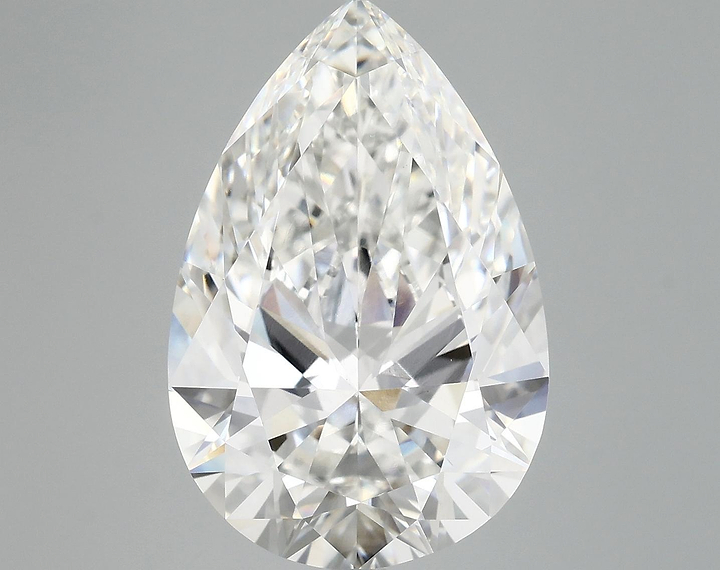 7.19 Carat Pear Shaped Excellent Cut VS1 IGI Certified Lab Grown Diamond