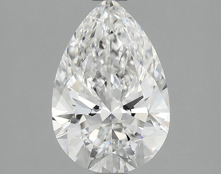 1.5 Carat Pear Shaped Excellent Cut VVS2 IGI Certified Lab Grown Diamond