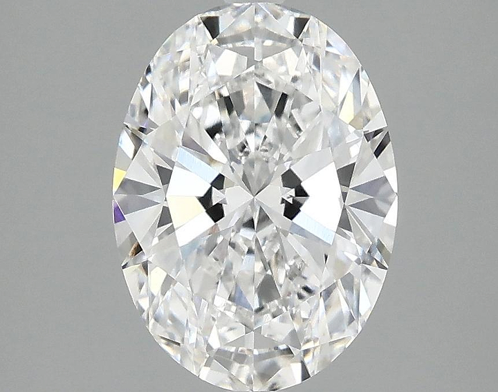 2.01 Carat Oval Shaped Ideal Cut VVS2 IGI Certified Lab Grown Diamond
