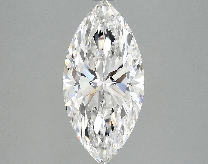 2.51 Carat Marquise Shaped Excellent Cut VS1 IGI Certified Lab Grown Diamond