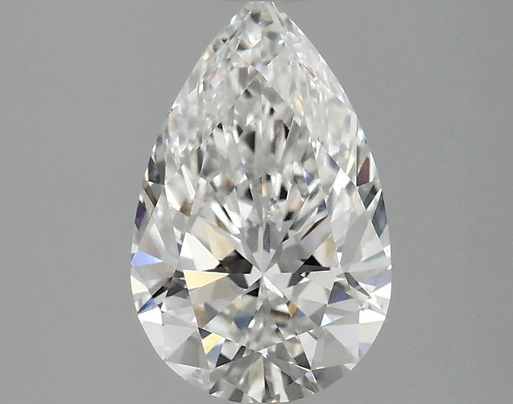 1.52 Carat Pear Shaped Ideal Cut VVS2 IGI Certified Lab Grown Diamond