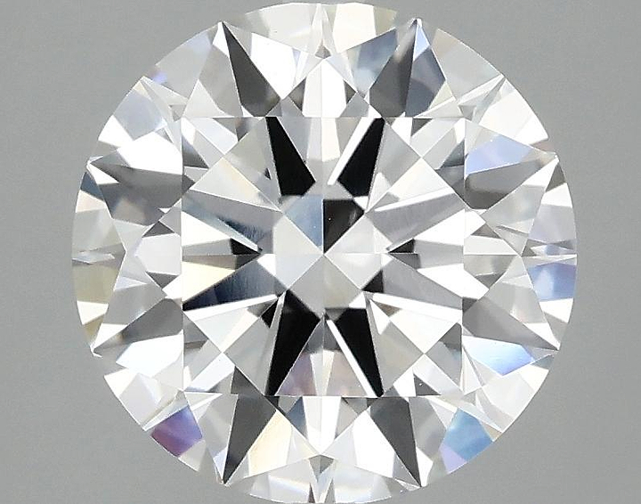 3.03 Carat Round Shaped Ideal Cut VVS2 IGI Certified Lab Grown Diamond