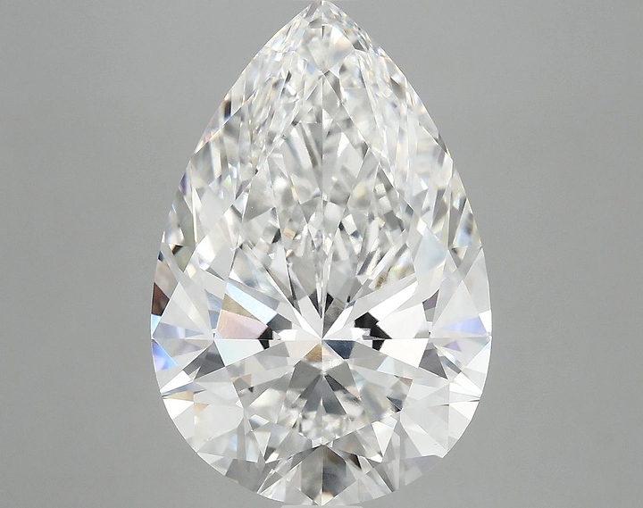 6.93 Carat Pear Shaped Excellent Cut VS1 IGI Certified Lab Grown Diamond