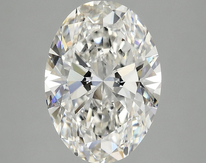 3.67 Carat Oval Shaped Ideal Cut VS2 IGI Certified Lab Grown Diamond