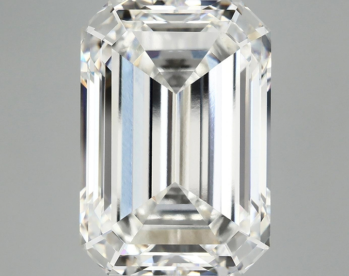 12.88 Carat Emerald Shaped Ideal Cut VVS2 IGI Certified Lab Grown Diamond