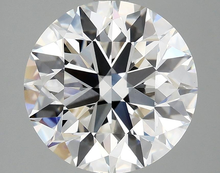 4.09 Carat Round Shaped Excellent Cut VVS2 IGI Certified Lab Grown Diamond