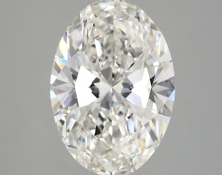 2.54 Carat Oval Shaped Ideal Cut VVS2 IGI Certified Lab Grown Diamond