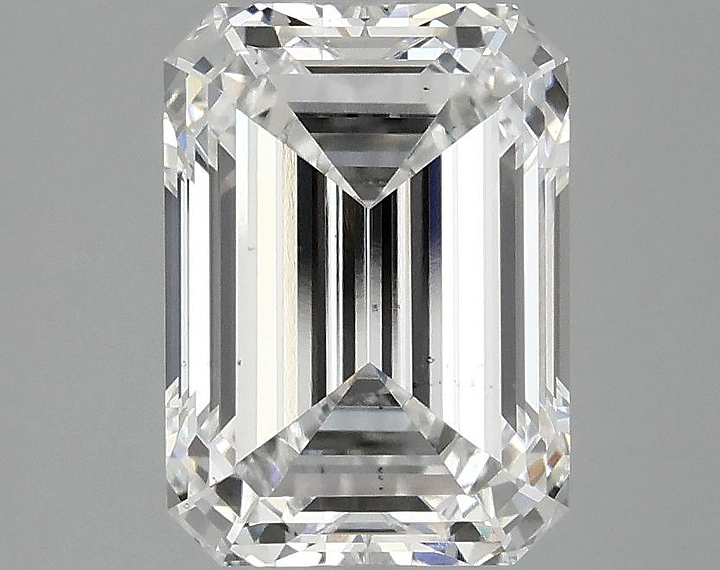 3.07 Carat Emerald Shaped Excellent Cut VS2 IGI Certified Lab Grown Diamond